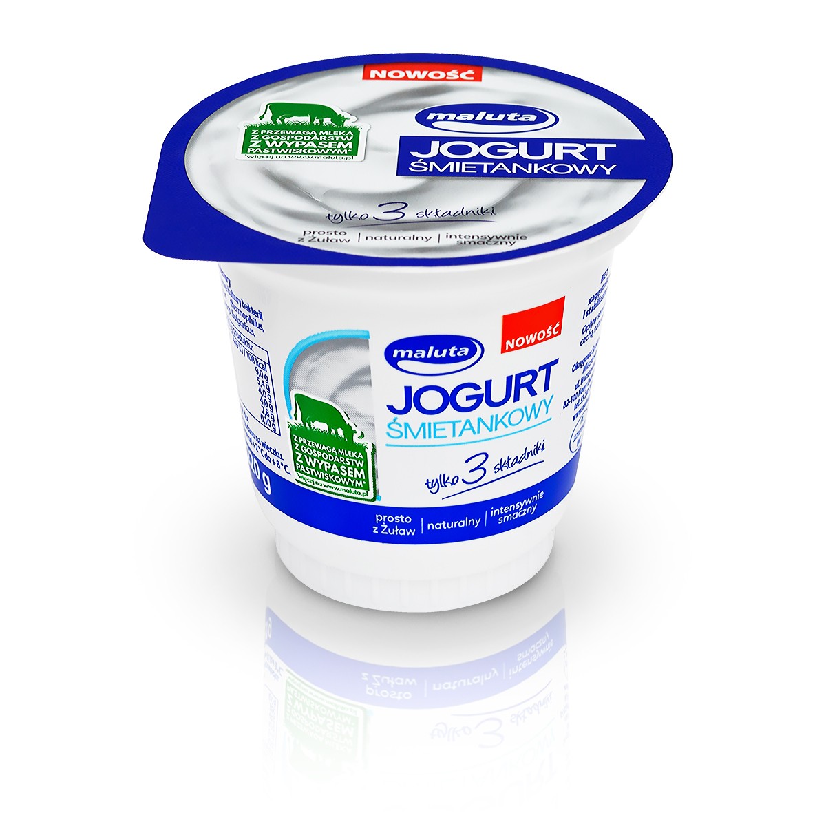 Jogurt naturalny śmietankowy 9%tł. 220g