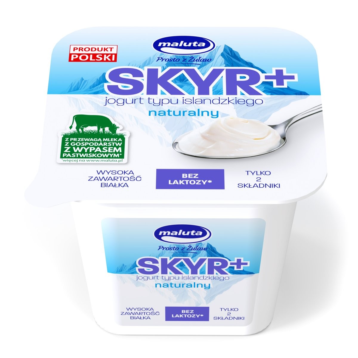SKYR jogurt naturalny typu islandzkiego bez laktozy 200g